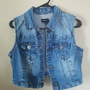 Denim vest